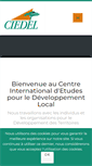Mobile Screenshot of ciedel.org