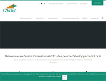 Tablet Screenshot of ciedel.org